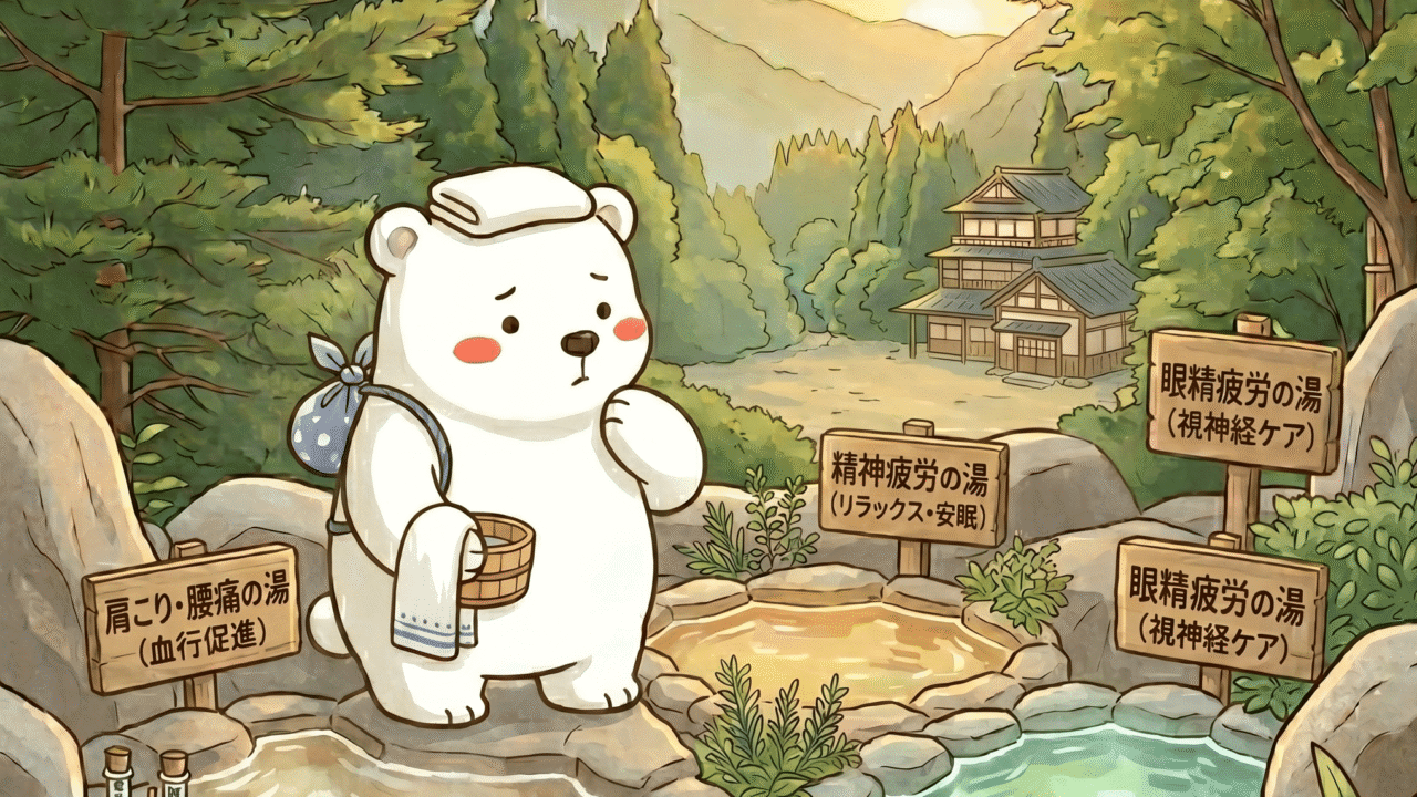 疲れタイプ別・国民保養温泉地ガイド