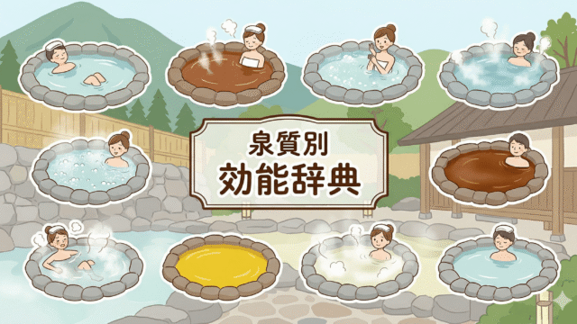 温泉の泉質10種類