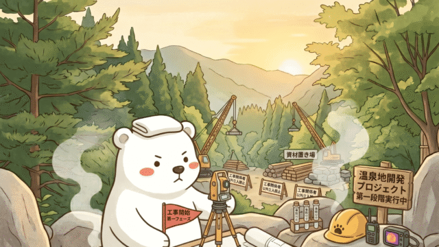 温泉地計画を読む